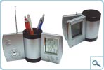 Rotary Radio/ Pen Holder/ Clock